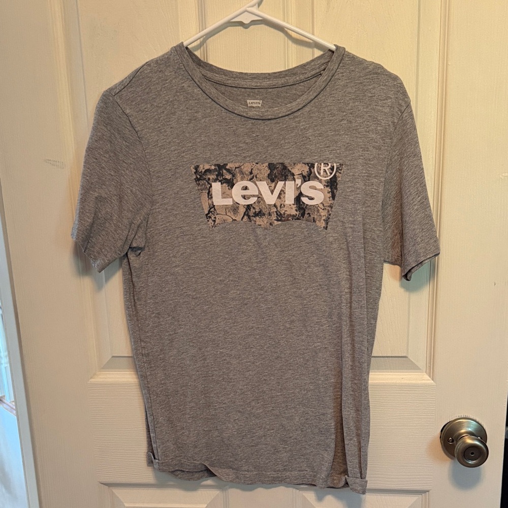 Levi's Heather Gray Logo T-Shirt